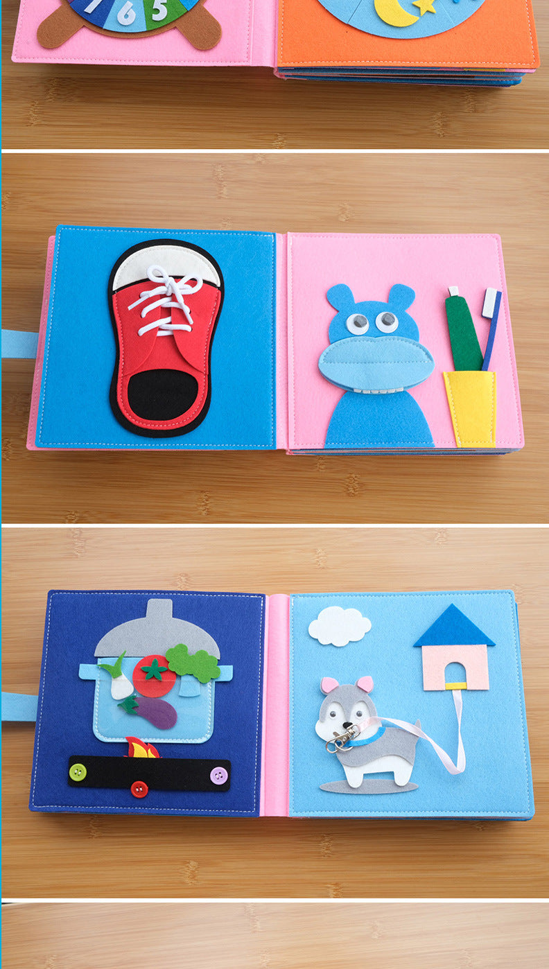 Montessori Eğitici Keçe Kitabı