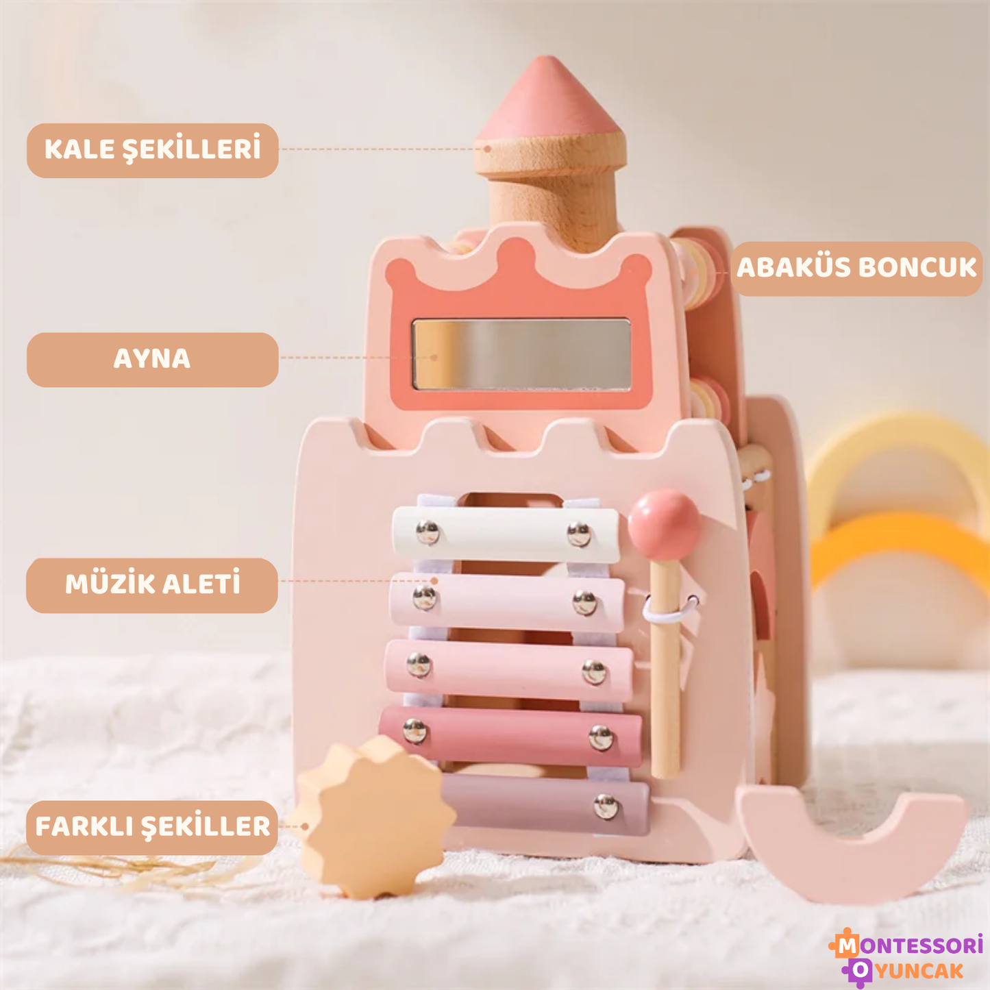 Fonksiyonel Ahşap Kale