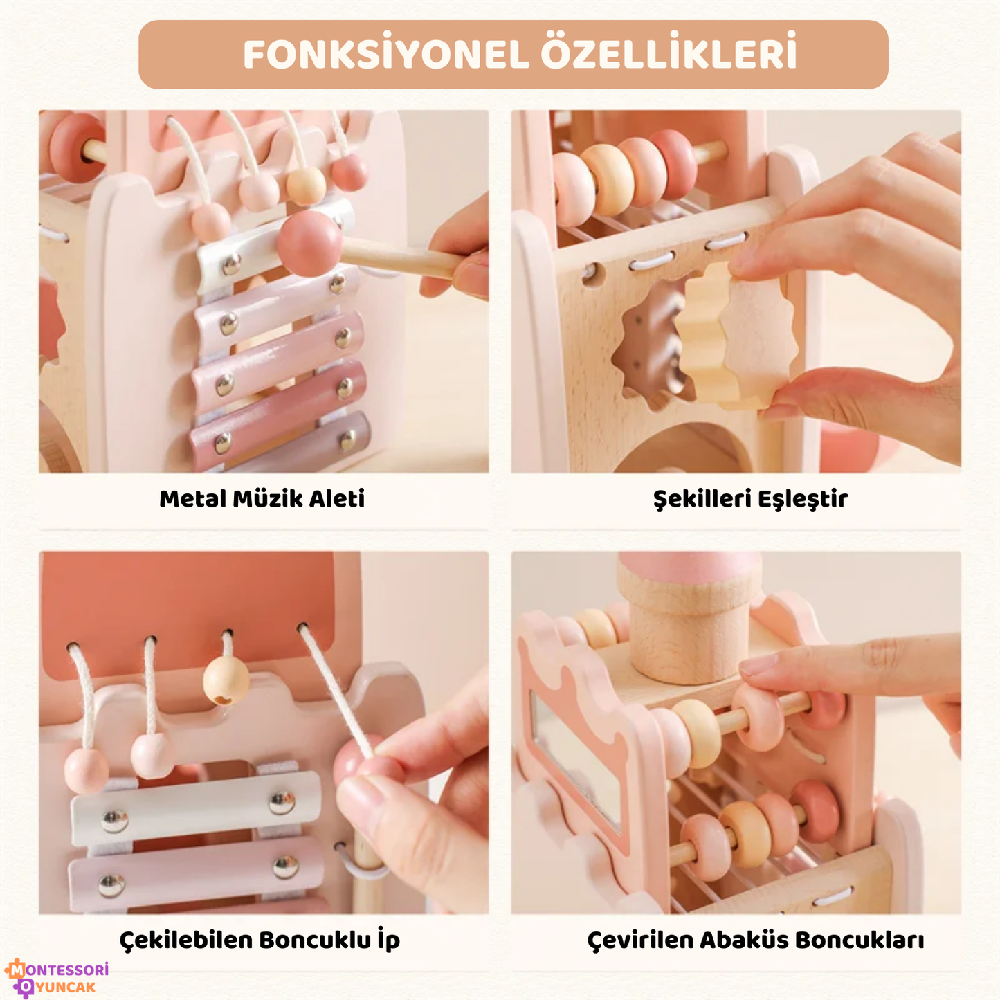 Fonksiyonel Ahşap Kale