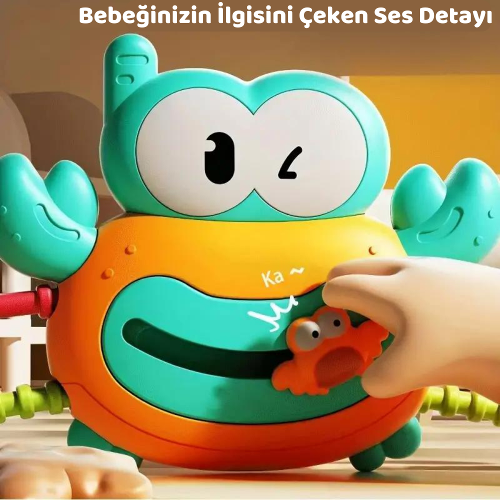Montessori Silikon Yengeç Çekme