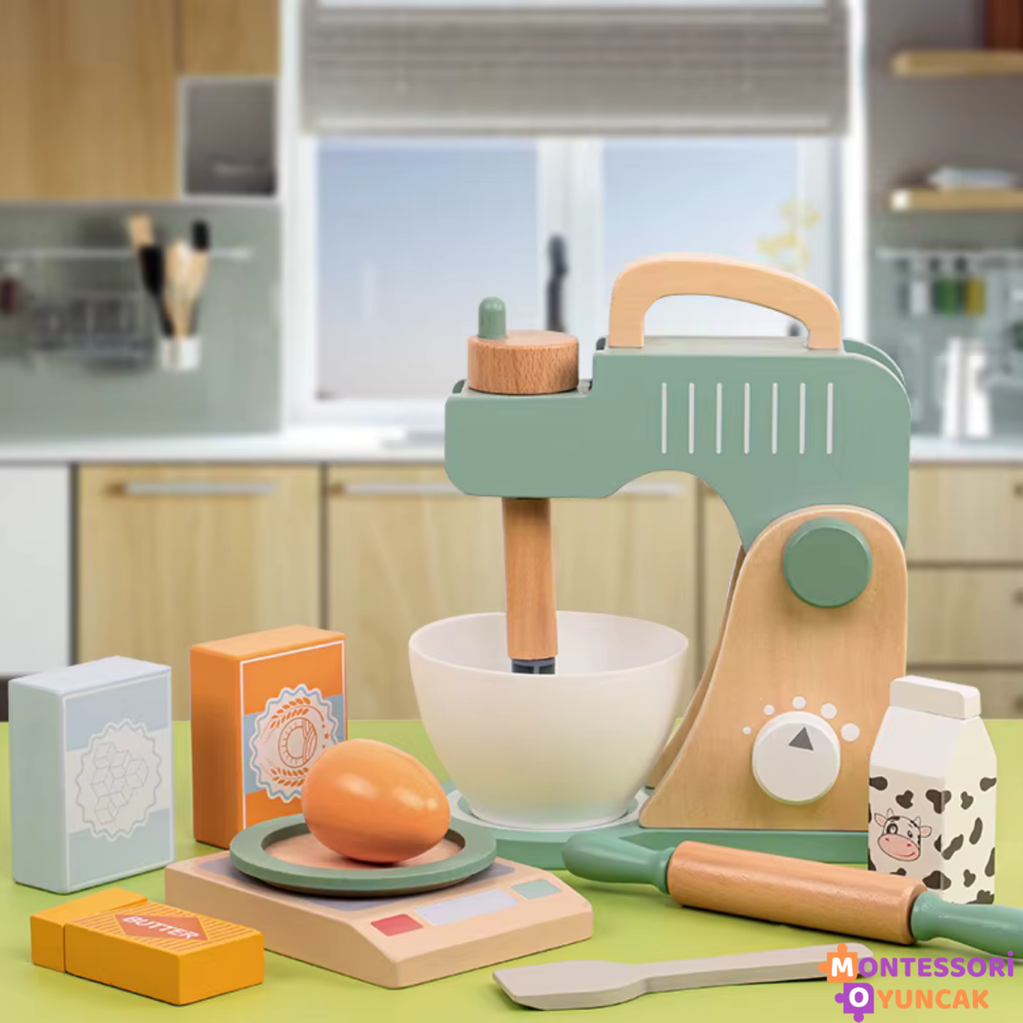 Ahşap Blender Seti