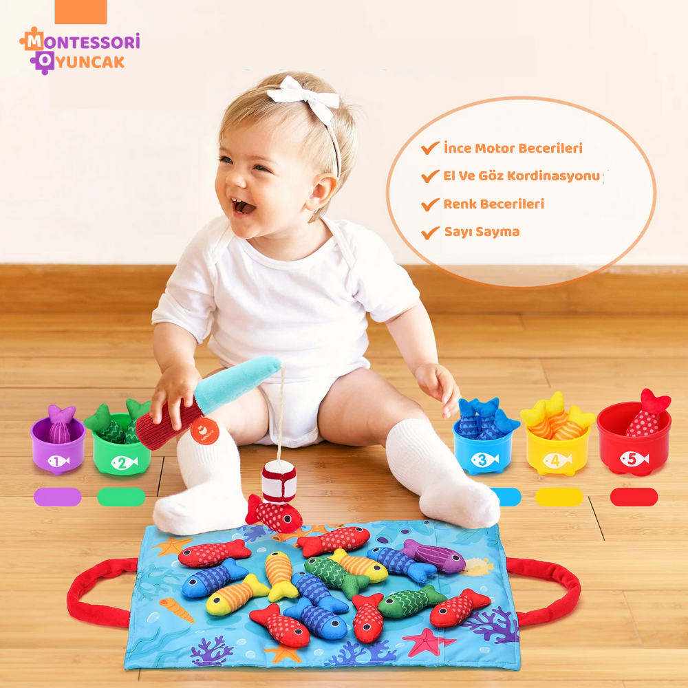 Montessori Balık Tutma Oyuncağı - Montessori