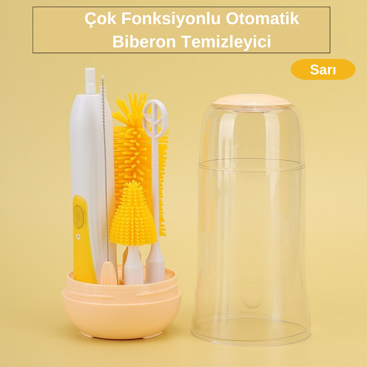 Çok Fonksiyonlu Otomatik Biberon Temizleyici