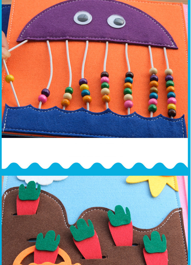 Montessori Eğitici Keçe Kitabı
