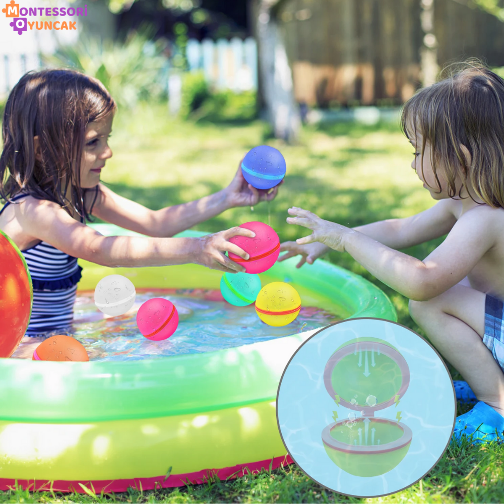 Montessori Doldurulabilir Su Balonu 12'li - Montessori