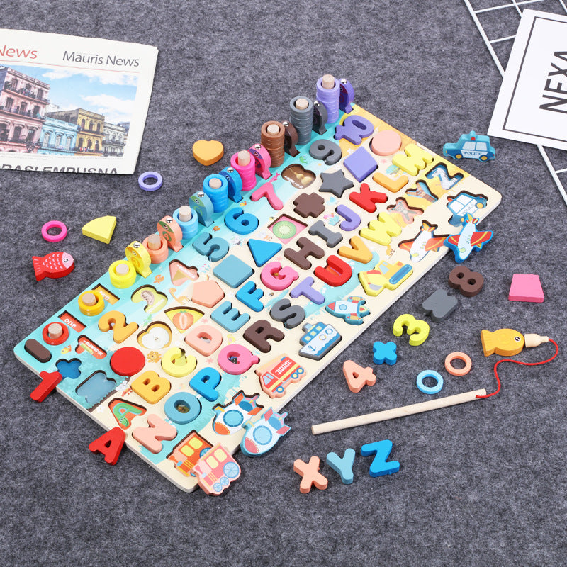 Montessori Eğitici Ahşap Oyuncak