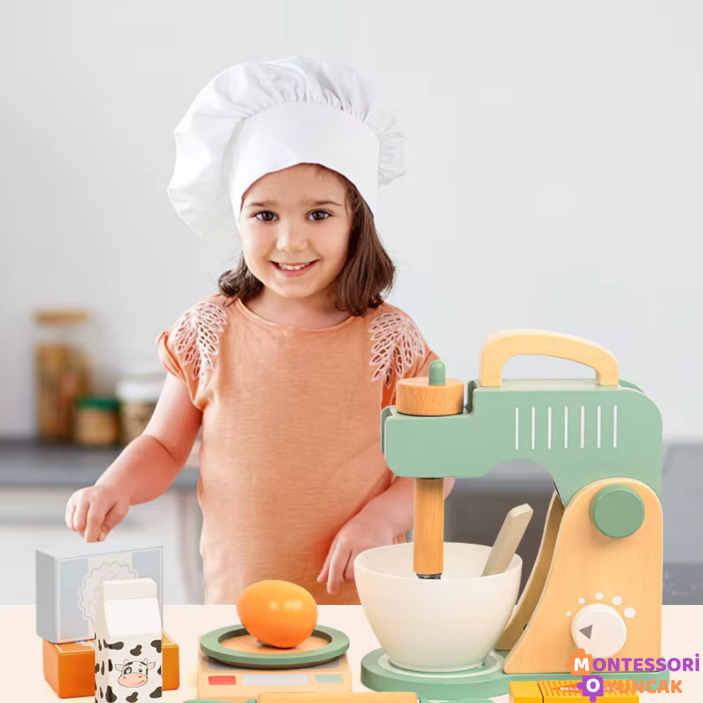 Ahşap Blender Seti
