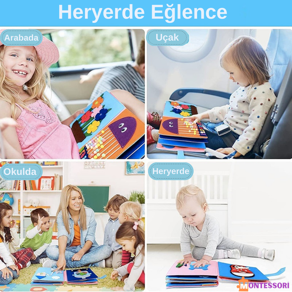 Montessori Eğitici Keçe Kitabı