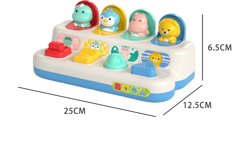 Montessori Hayvanlı Saklambaç Oyuncak