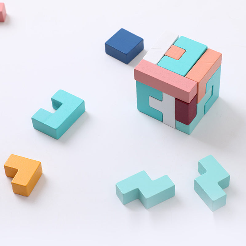 Montessori Ahşap Tetris Oyunu