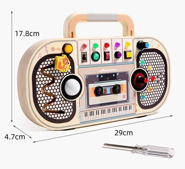 Montessori Eğitici Müzik Kutusu Montessori