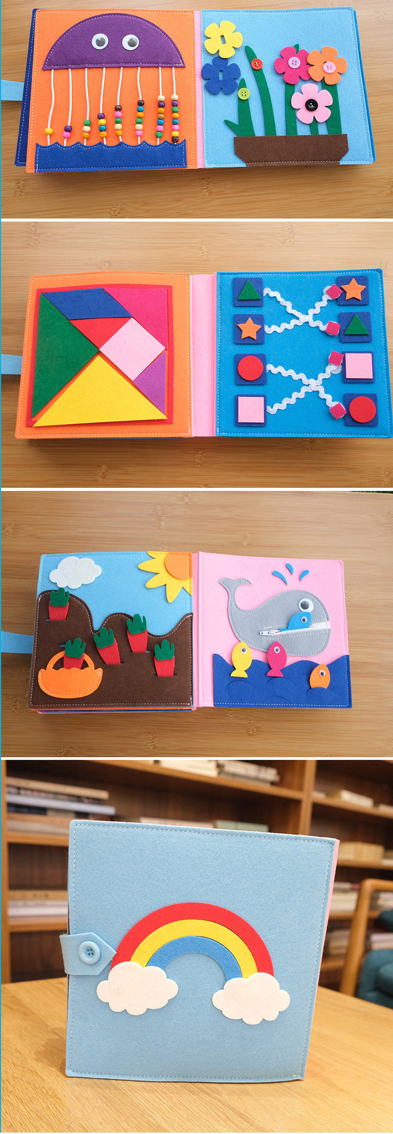 Montessori Eğitici Keçe Kitabı