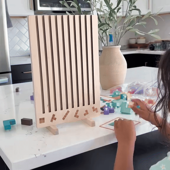 Montessori Ahşap Tetris