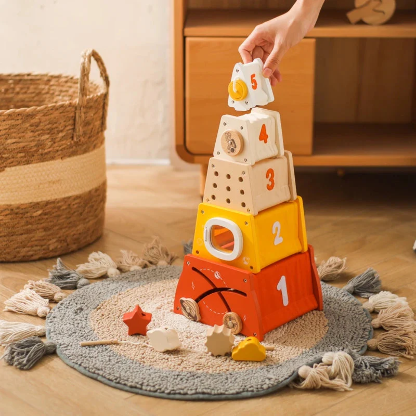 Montessori Eğitici Yapı Blokları