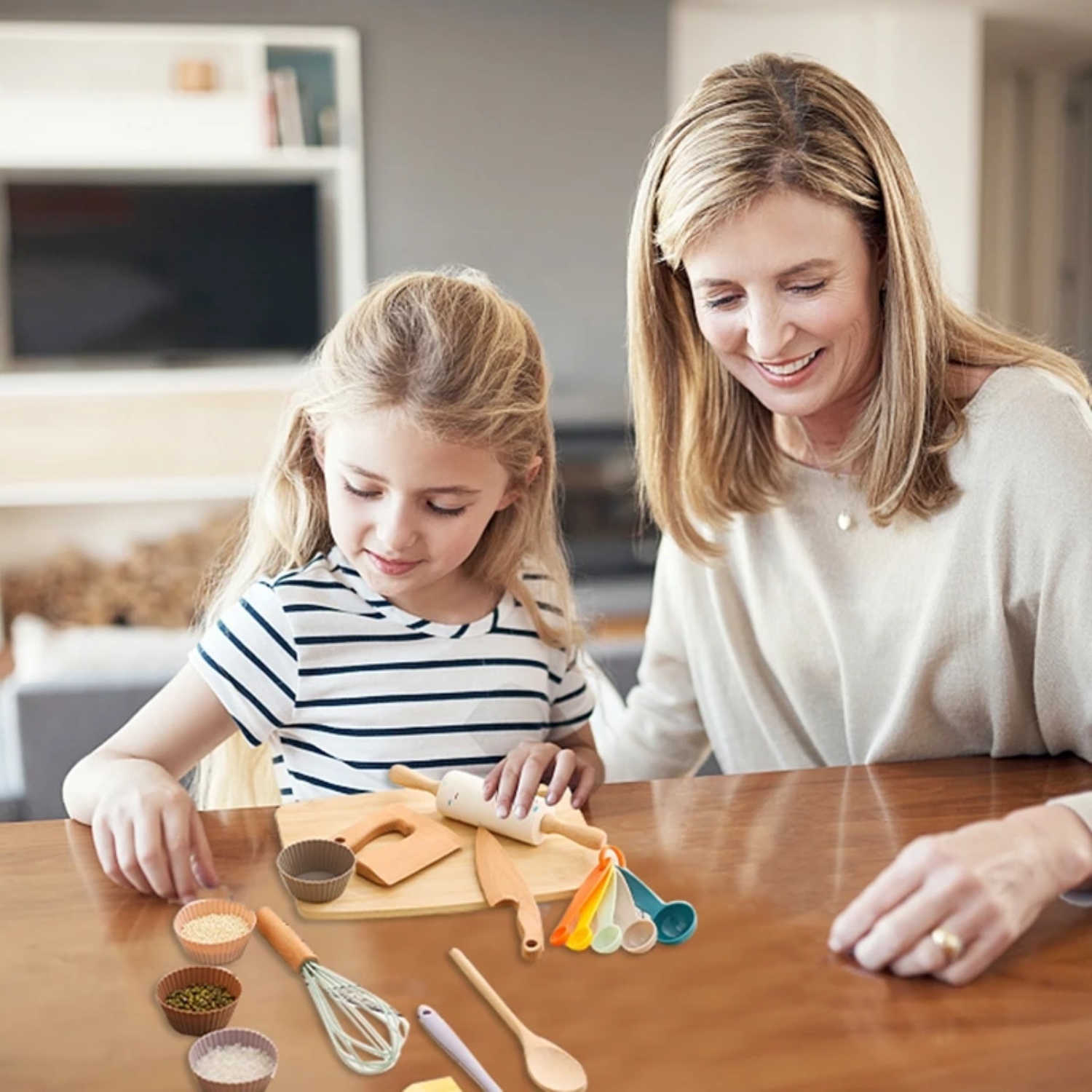Montessori Tavşan Temalı Mutfak Seti - Montessori