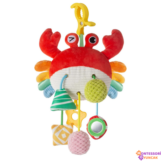 Sevimli Yengeç Seyehat Oyuncağı