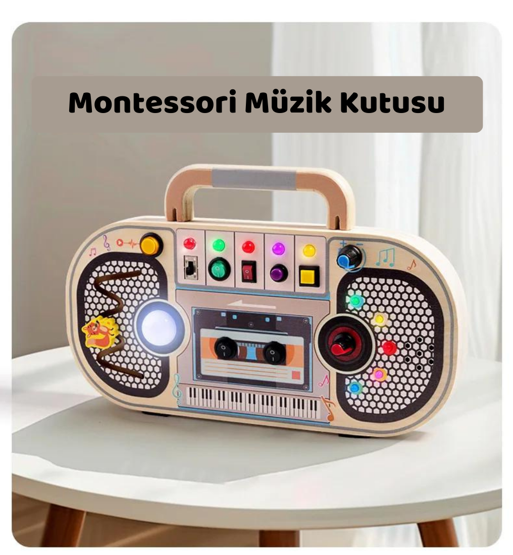 Montessori Eğitici Müzik Kutusu