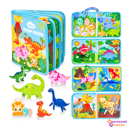 Eğitici Dinozor Kitabı - Montessori