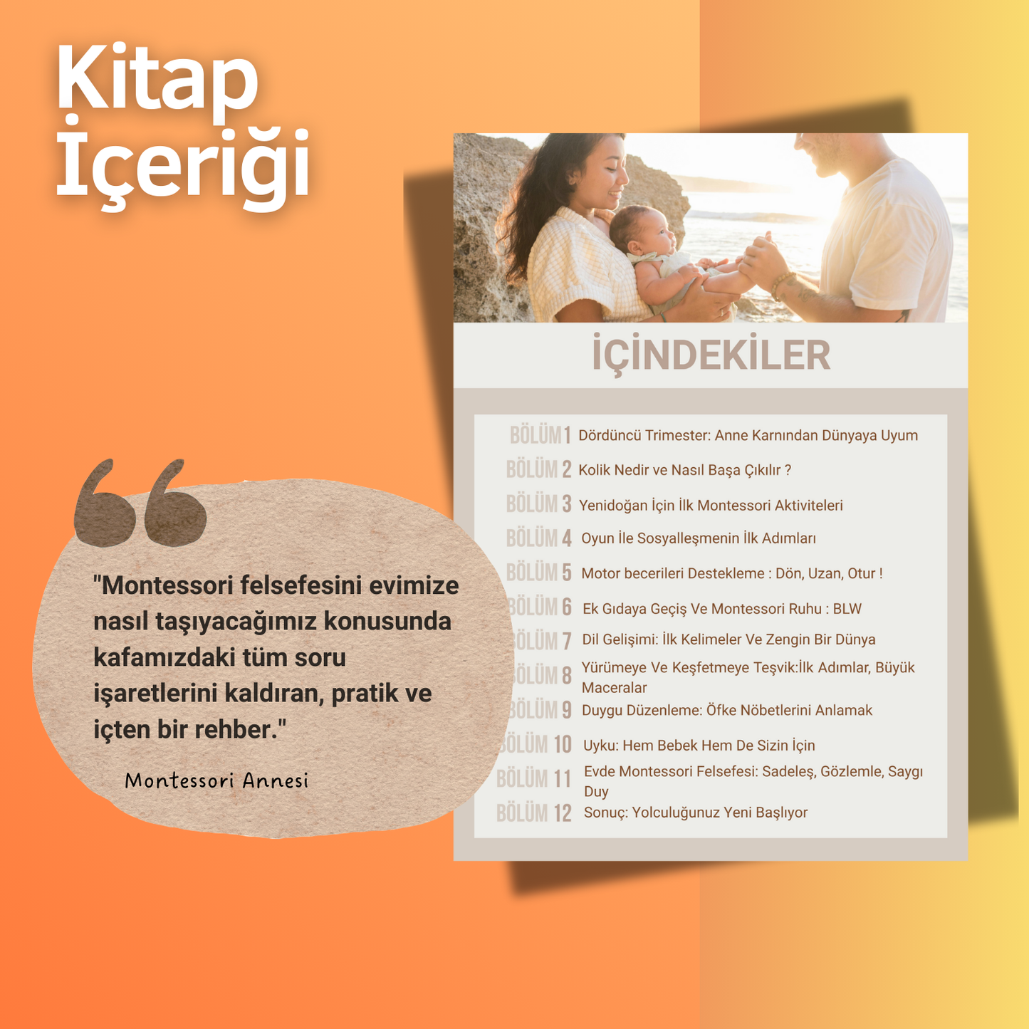 Evdeki Montessori E-Kitap