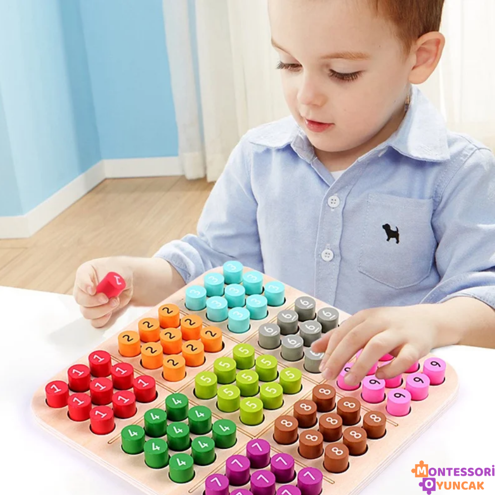 Montessori Ahşap Sudoku