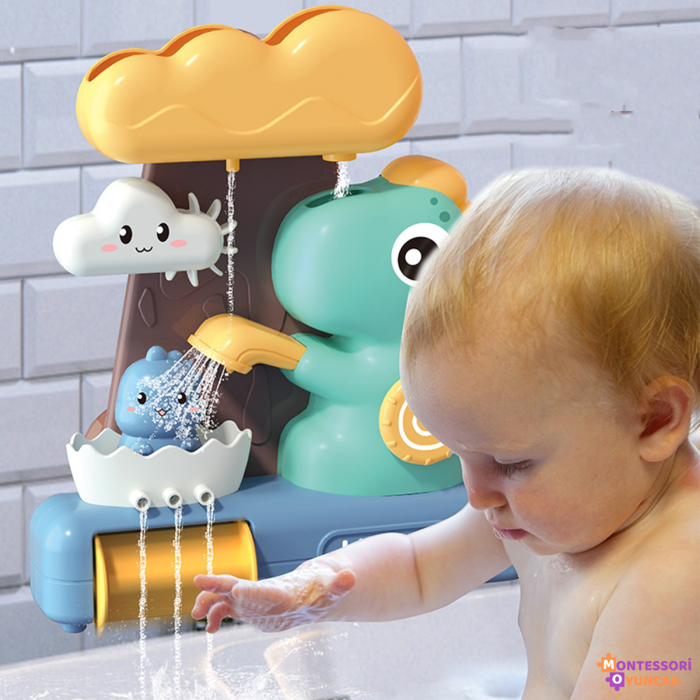 Dinozor Şekilli Banyo Oyuncağı