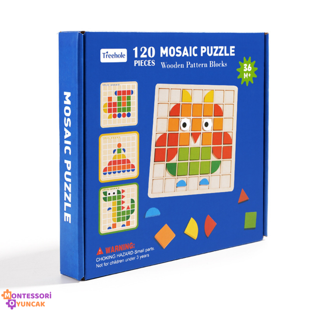 Montessori Ahşap Mozaik