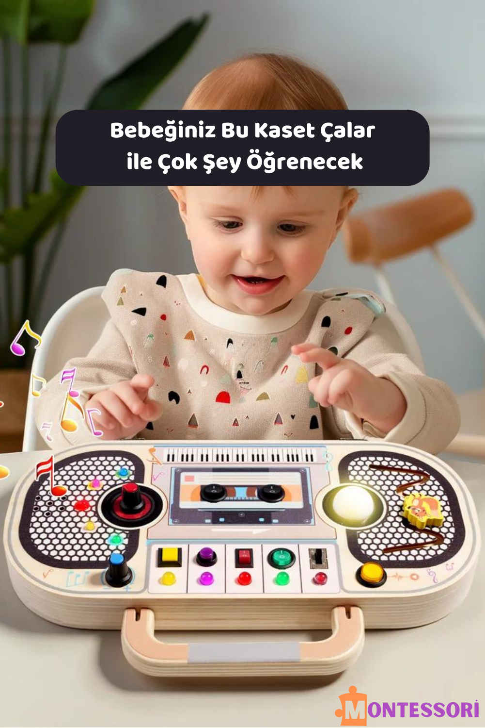Montessori Eğitici Müzik Kutusu