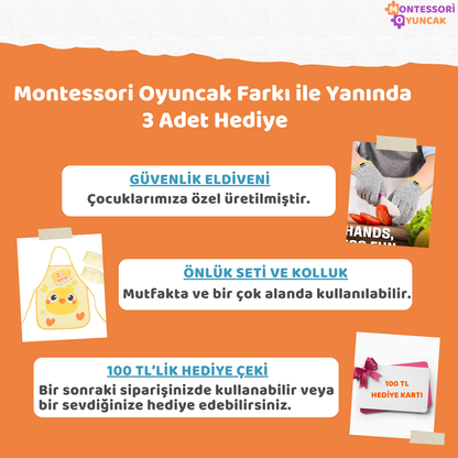 Montessori Mutfak Seti 18 Parça