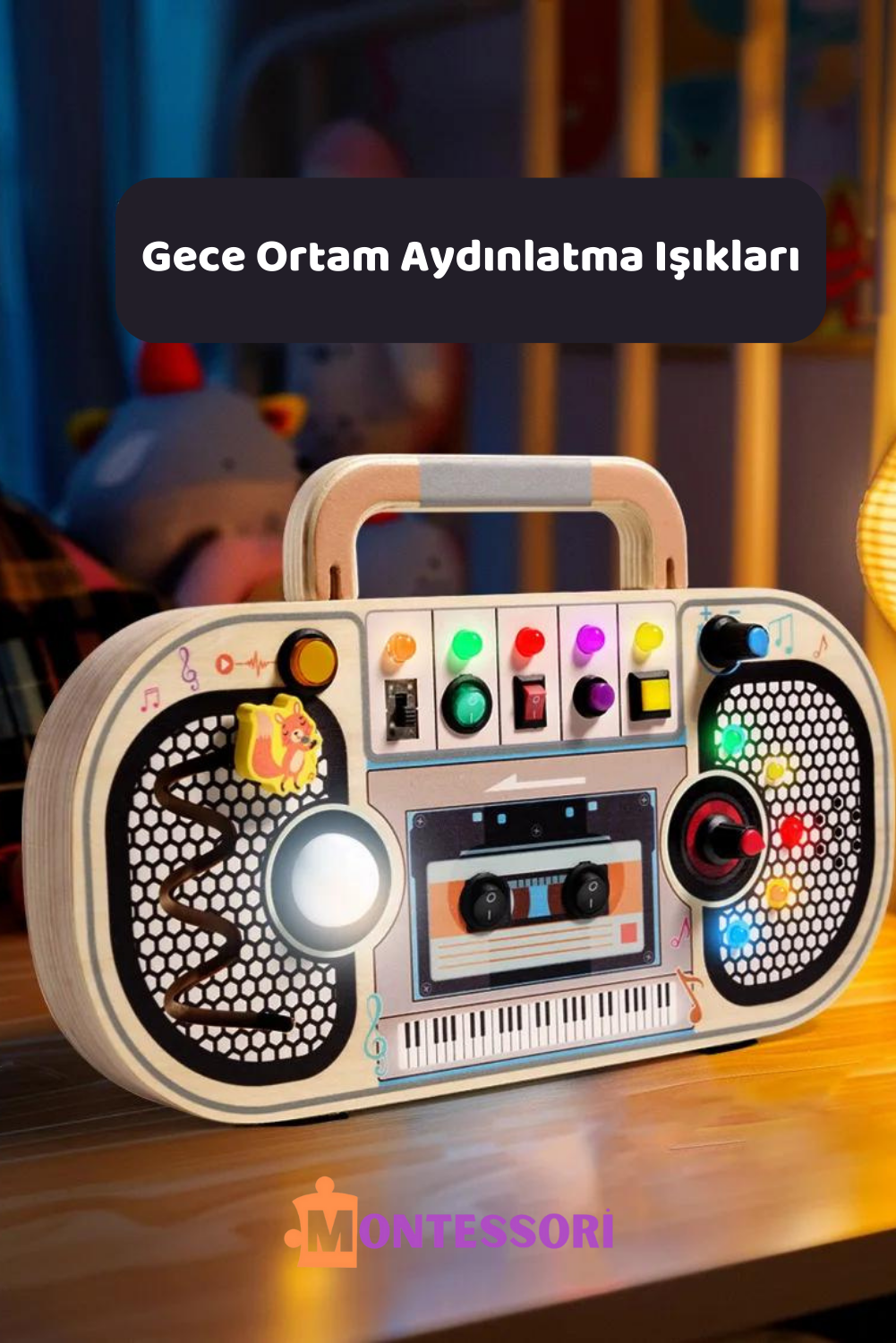 Montessori Eğitici Müzik Kutusu