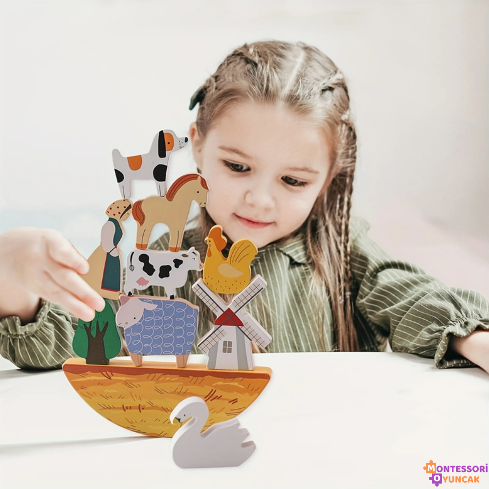 Ahşap Çiftlik Seti