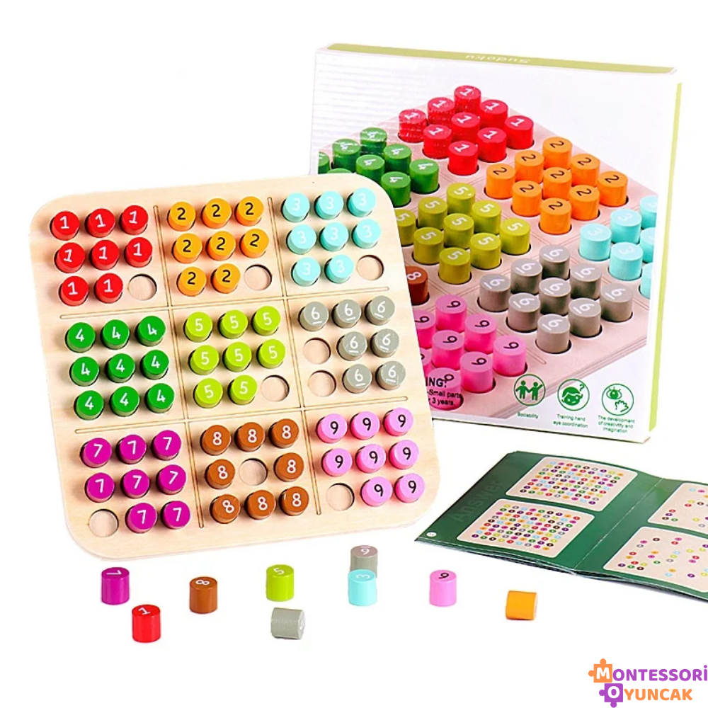 Montessori Ahşap Sudoku