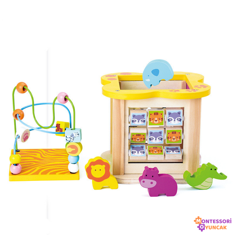 Ahşap Duyusal Oyuncak - Montessori