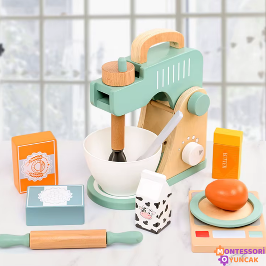 Ahşap Blender Seti