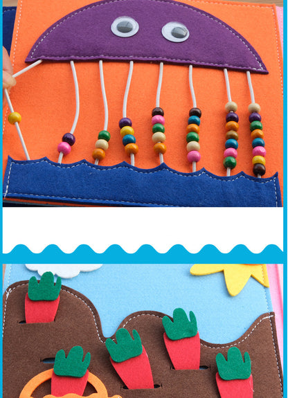 Montessori Eğitici Keçe Kitabı