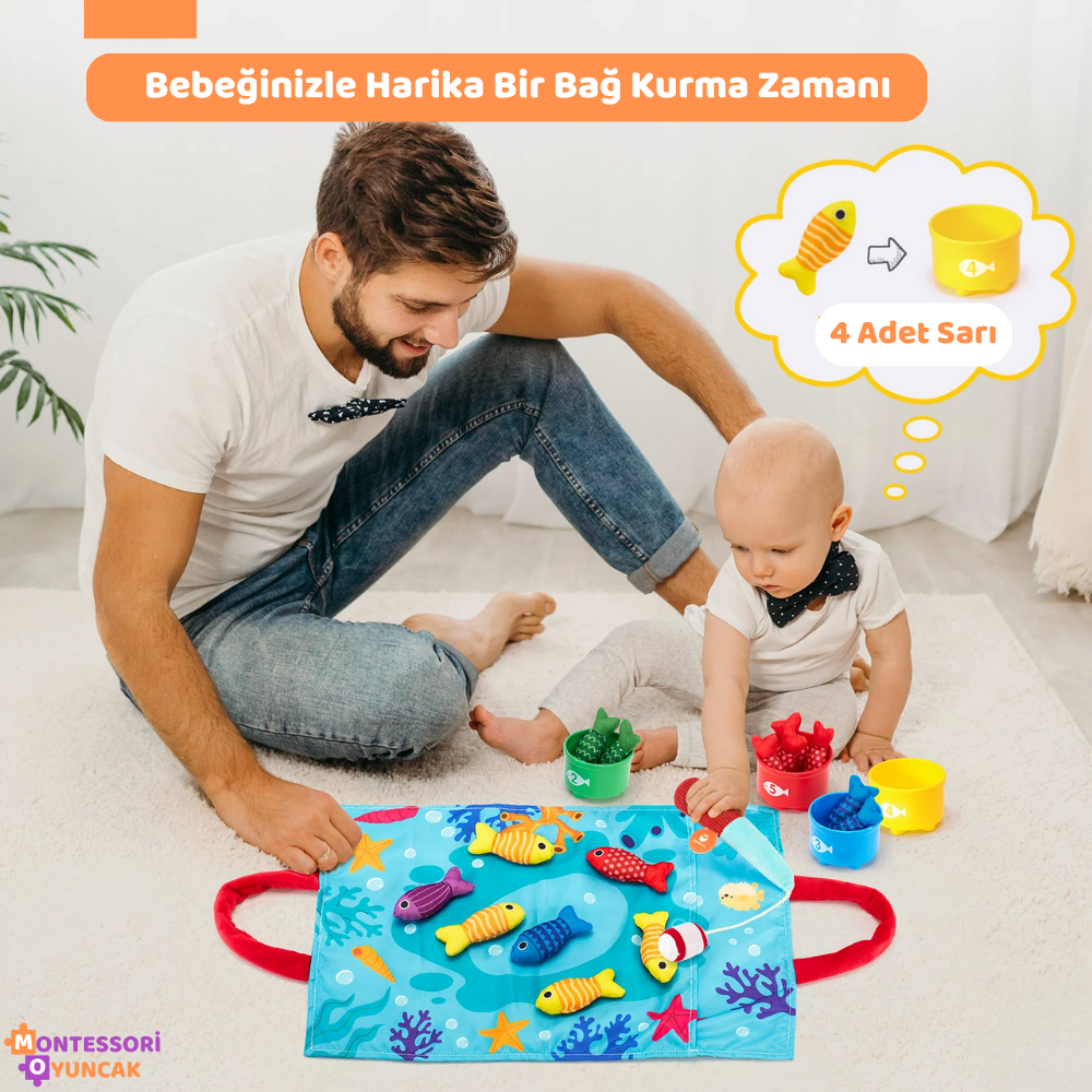 Montessori Balık Tutma Oyuncağı - Montessori