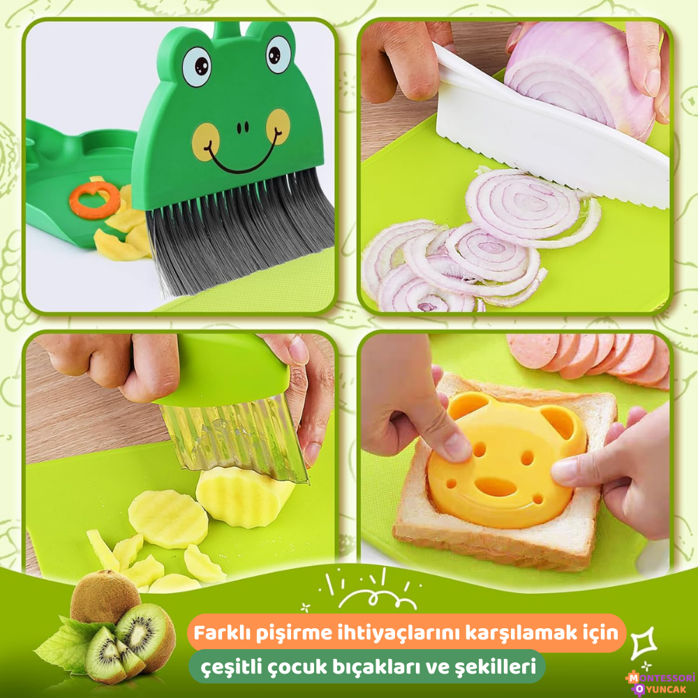 Montessori Mutfak Seti 18 Parça Montessori