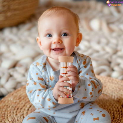 Ahşap Montessori Gelişim Çıngırağı