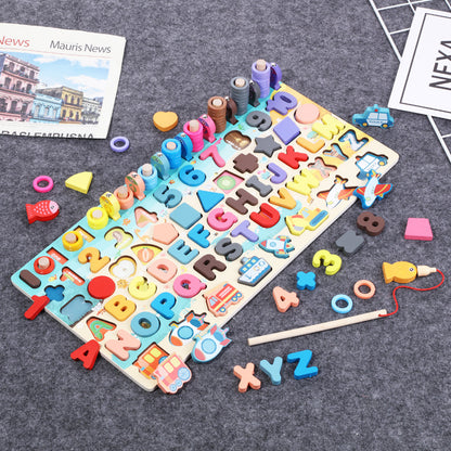 Montessori Eğitici Ahşap Oyuncak