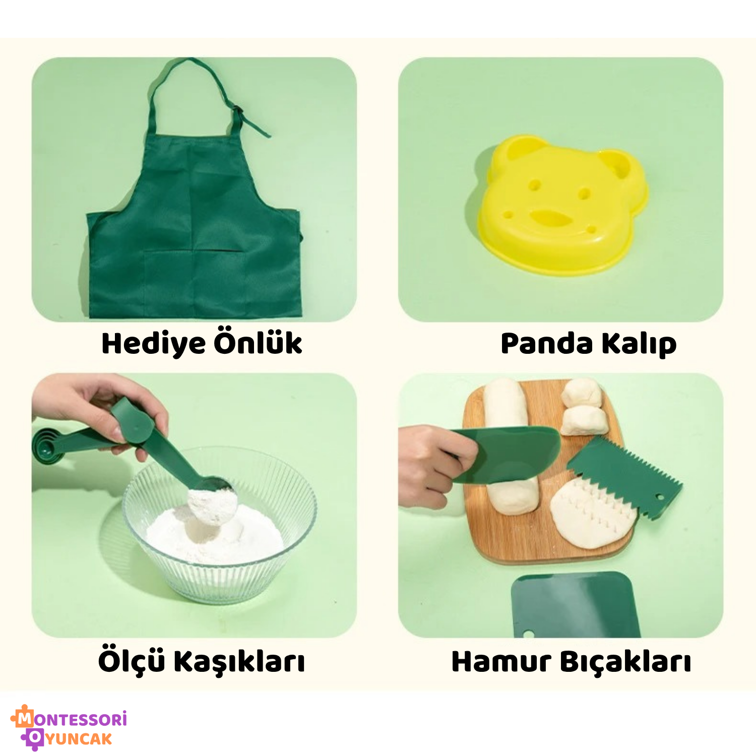 Montessori Ahşap Mutfak Seti - Montessori