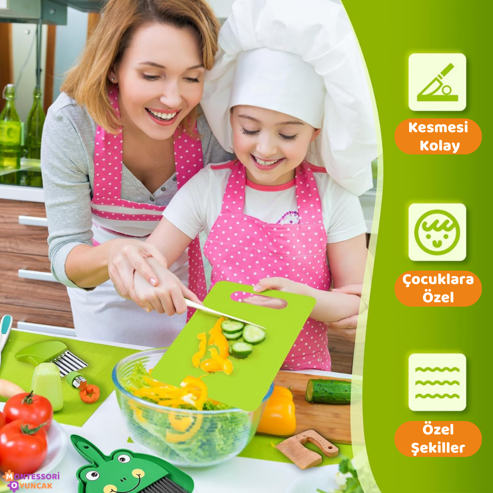 Montessori Mutfak Seti 18 Parça Montessori