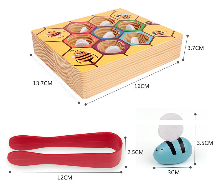 Montessori Eğitici Arı Kutusu