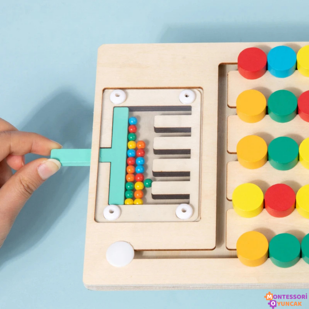Montessori Top Eşleştirme Oyunu