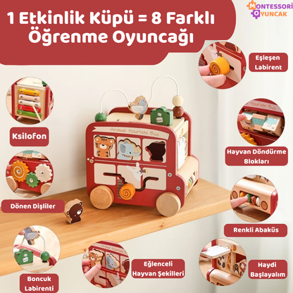 Montessori Akıllı Safari Otobüsü