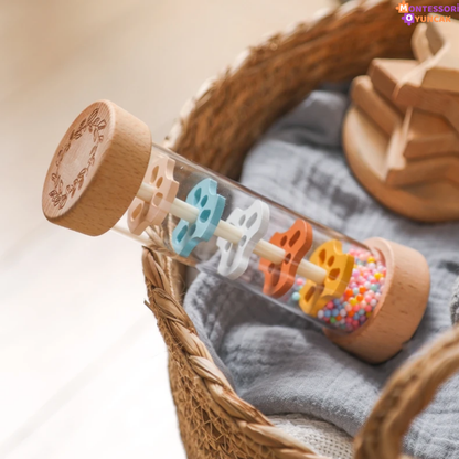 Ahşap Montessori Gelişim Çıngırağı