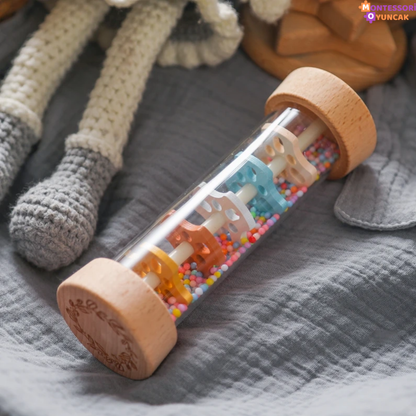 Ahşap Montessori Gelişim Çıngırağı