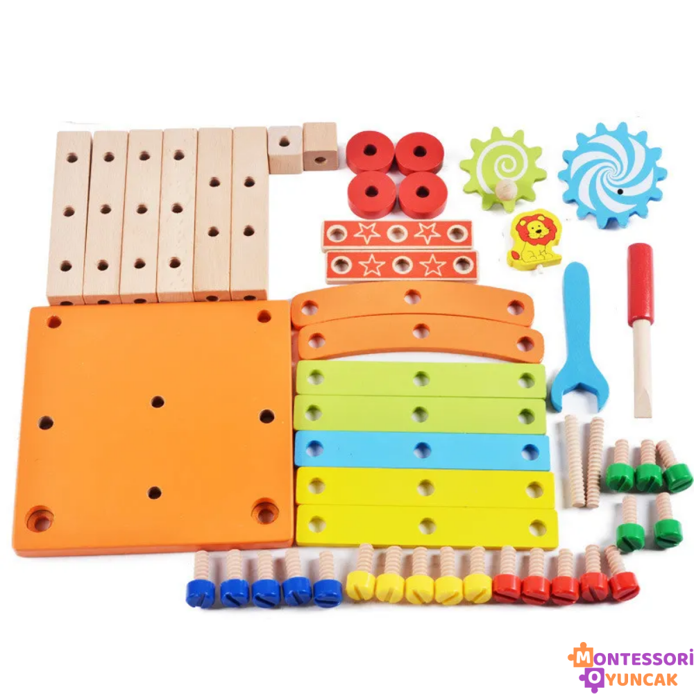 Montessori Kendin Yap Eğlence Sandalyesi