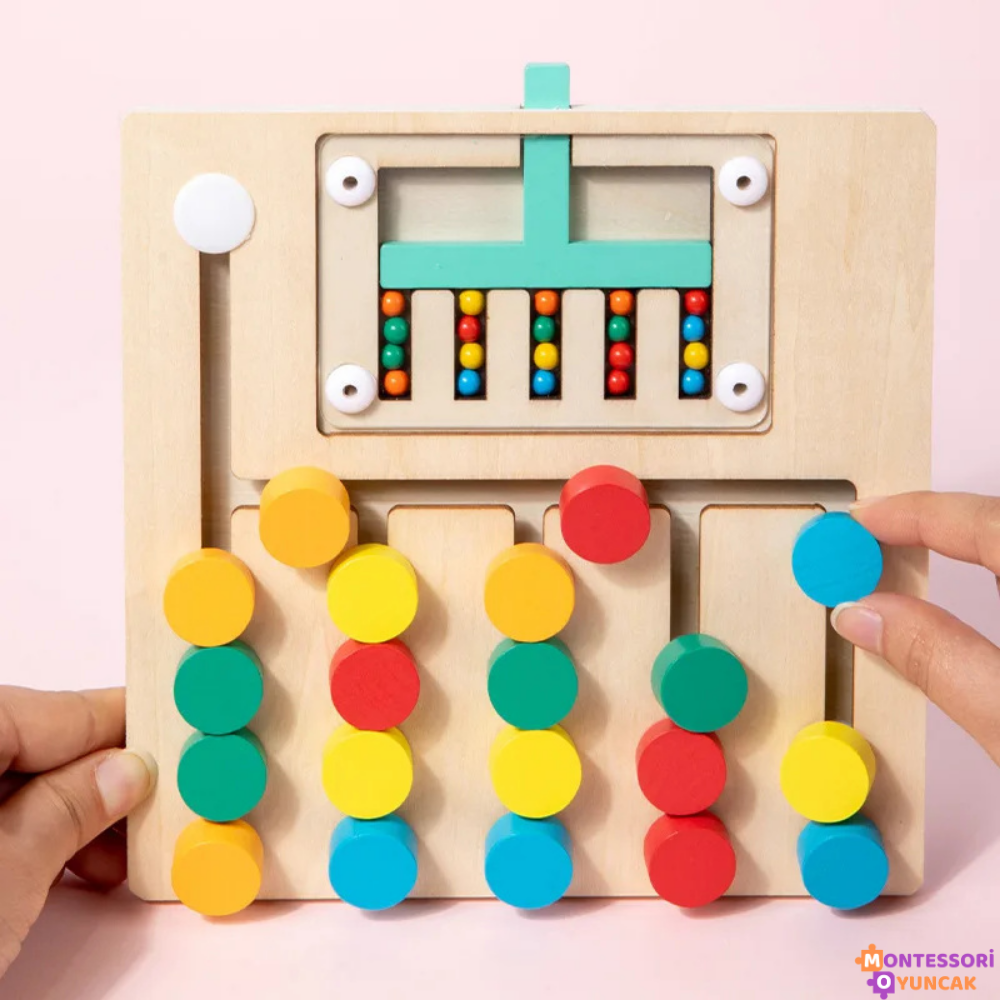 Montessori Top Eşleştirme Oyunu