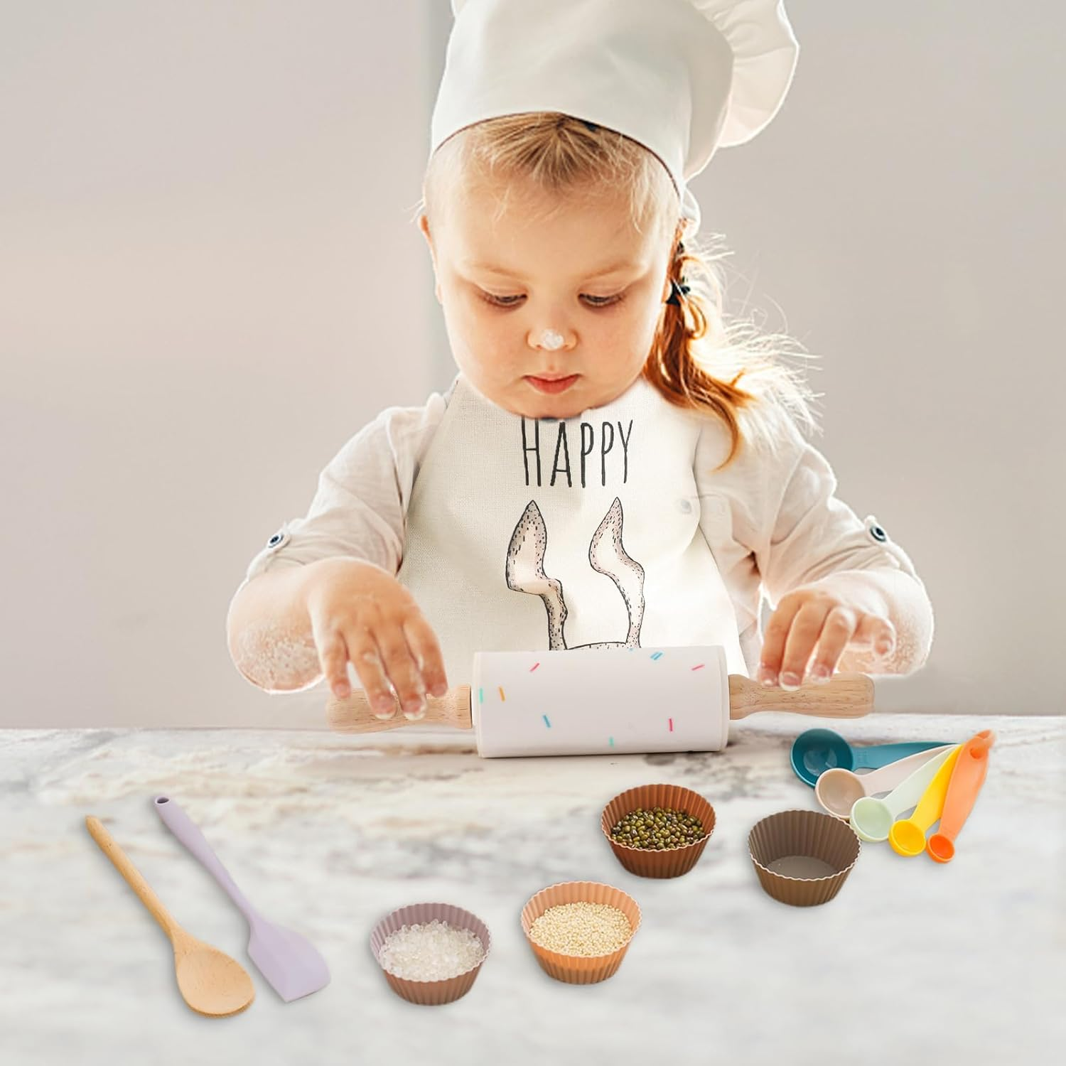 Montessori Tavşan Temalı Mutfak Seti - Montessori