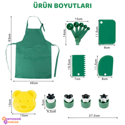 Montessori Ahşap Mutfak Seti - Montessori