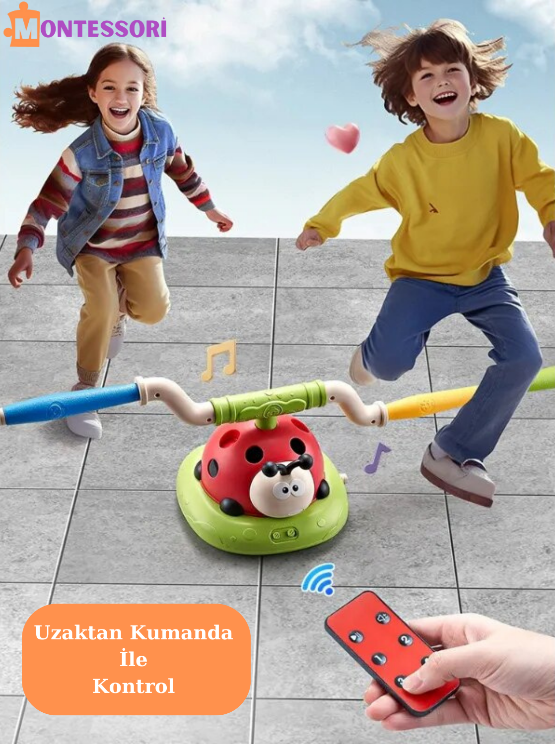 Uğur Böceği Çok Fonksiyonlu Egzersiz Makinesi - Montessori
